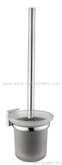 Square Zinc Alloy Toilet Brush Holder