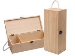 Original Wooden Wine Box Set