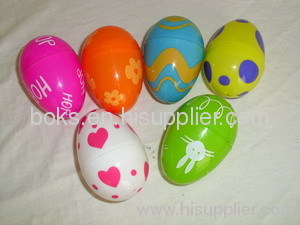 big plastic Easter eggs