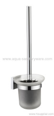 Square Brass Toilet Brush Holders