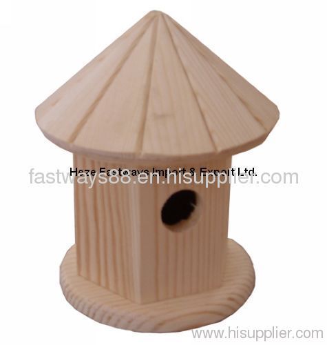 supply garden decration product wooden bird house