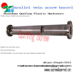 SJSZ china twin parallel barrel and screw for Plastic Machine