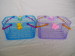 beautiful Easter plastic basket