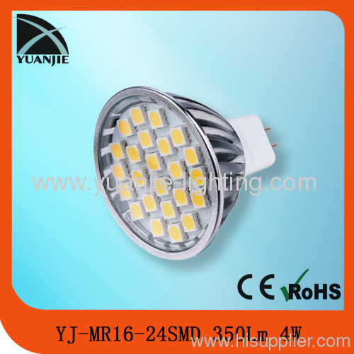 4w mr16 24 smd led lamp