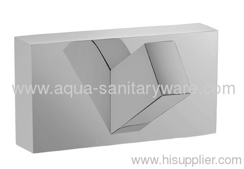 Square Brass Single Tumbler Holder of Bathroom BB.026.580.00CP