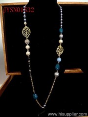 fashion necklace and earrings