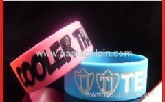 Embossed Silicone Sport Wristband