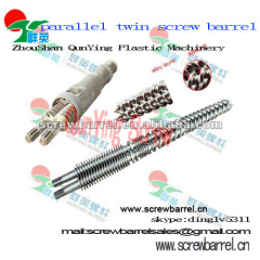parallel double screw and barrel