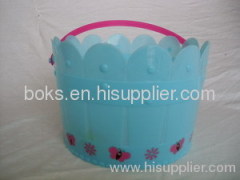 Easter plastic handle bucket