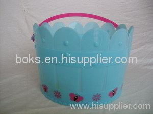 Easter plastic handle pail