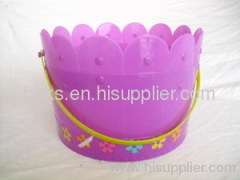 Easter plastic handle bucket