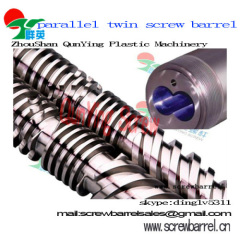 FG twin parallel screw & barrel for injection molding machine