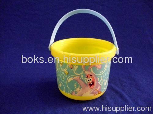small plastic water bucket toys