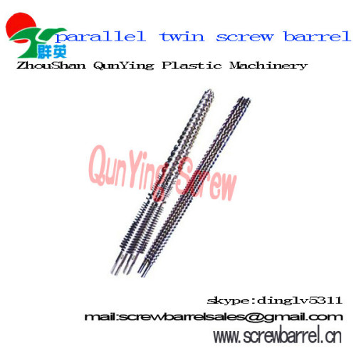 twin parallel screw barrel