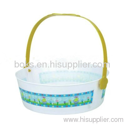 durable plastic Easter handle bucket