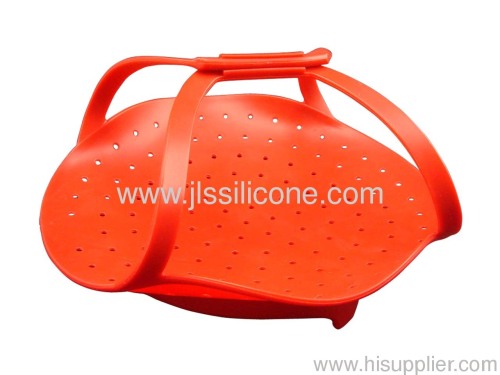 Silicone steamer in Daily use