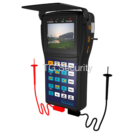 TG 8 function Multi-meter CCTV Tester with number buttons