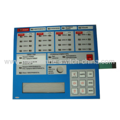 tactile poly dome membrane keypad