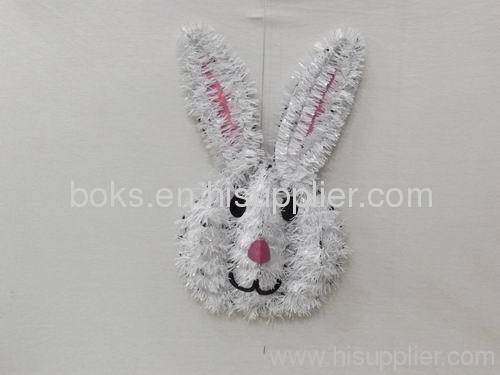 Easter decoration white rabbit