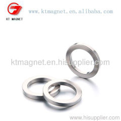 Neodymium Ring Magnet, Nickel Coating