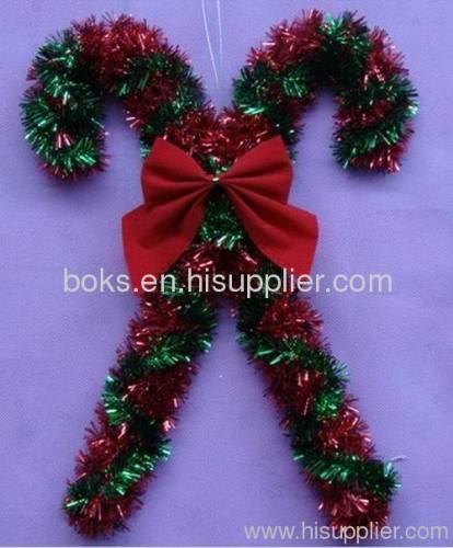 plastic tinset Santa's cady decorations