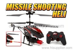 rc helicopter built-in gyro with missiles firing function