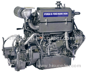 Marine high speed diesel engine