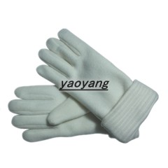 Fashion style and hiqh quality ladies fleece sport gloves