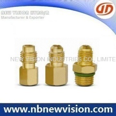 Turning Brass Tube Fittings