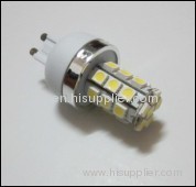 Dimmable g9 mini high lumen led with GU10/E27/E14 adapter
