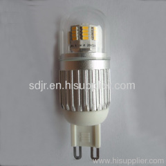 Dimmable g9 mini high lumen led with GU10/E27/E14 adapter