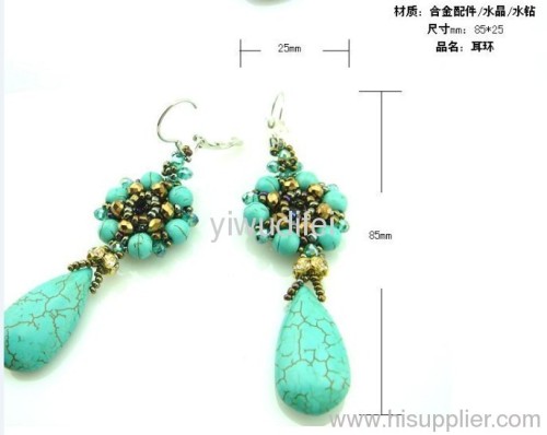 fashion diamond jewelry earring