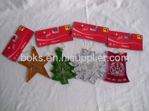 plastic Christmas festival decoratioon