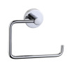 Round Brass Toilet Paper Holder without Cover