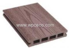 140X25mm Wood-Plastic Composite outdoor Hollow Decking