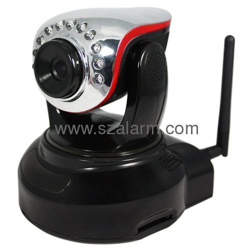 Megapixel IP camera with CMOS sensor,WiFi and motion detection