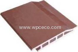 145X22mm extrusion WPC Wall Hollow Panel