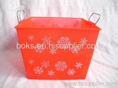 square plastic ice buckets with handle