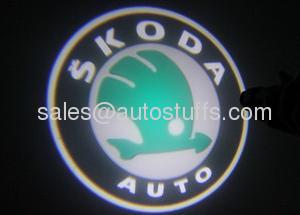 ED Auto Logo Laser Lights Skoda