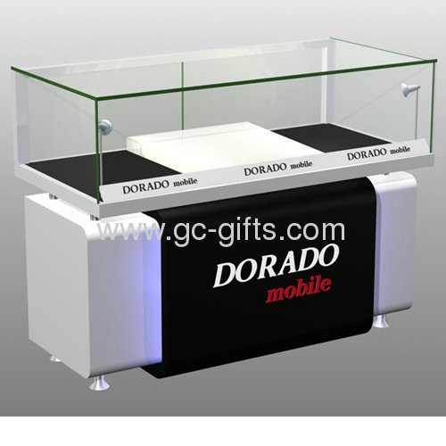 Tempered glass retail cash wrap