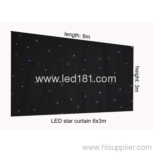 LED star curtain starlight cloth