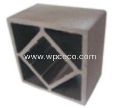 decorative waterproof wpc square column