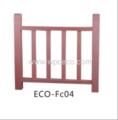 CE/MA/SGS ceritificate Wood Plastic Composite outdoor Fence