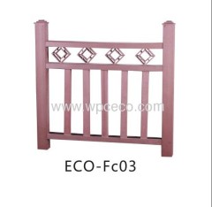 WPC Outdoor garden Fence