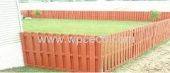 decorative fence/ Durable Wpc Garden fence