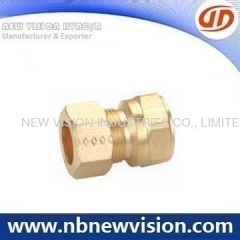 Brass Compression Connector - Male Coupling