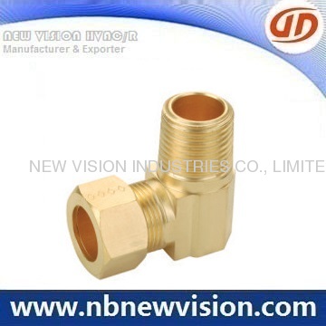 Brass Threaded Fittings - Flare Elbow