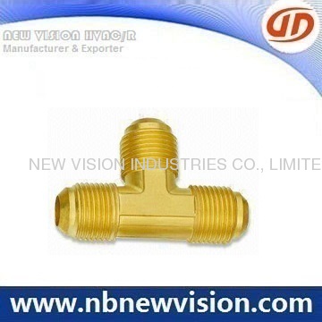 Brass Flare Fittings - Equal Tee
