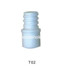 The standard metric plastic thread fits for Dia. 22mm pole