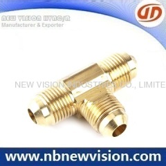 Brass Compression Tee Fittings - Male Thread